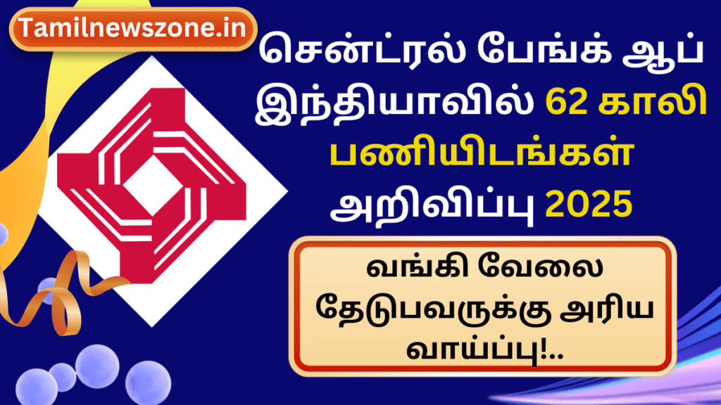 Central Bank Of India Recruitment 2025