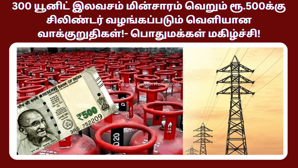 Congress Election Promise 2025